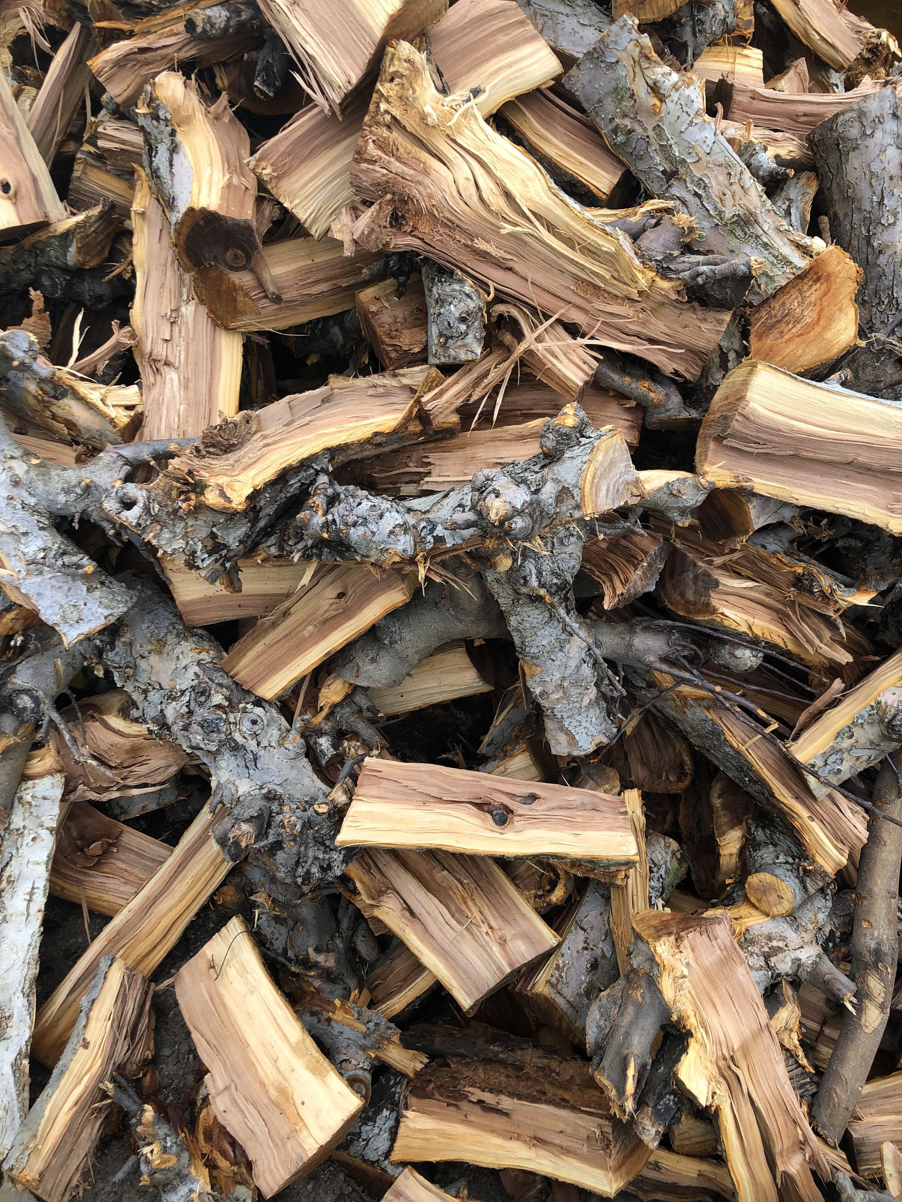 Bbq clearance wood logs